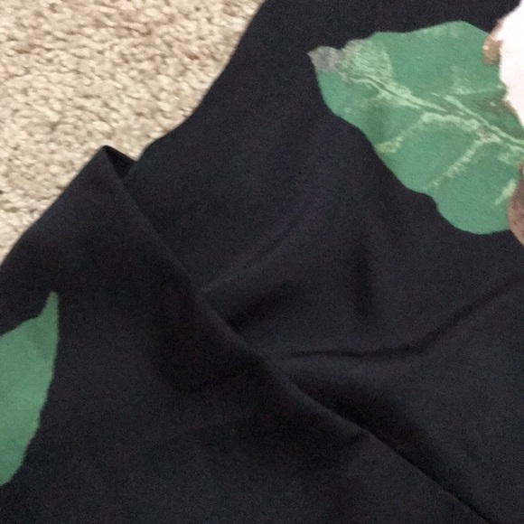 New! Forever 21 black floral large open light weight jacket. - Picture 10 of 11